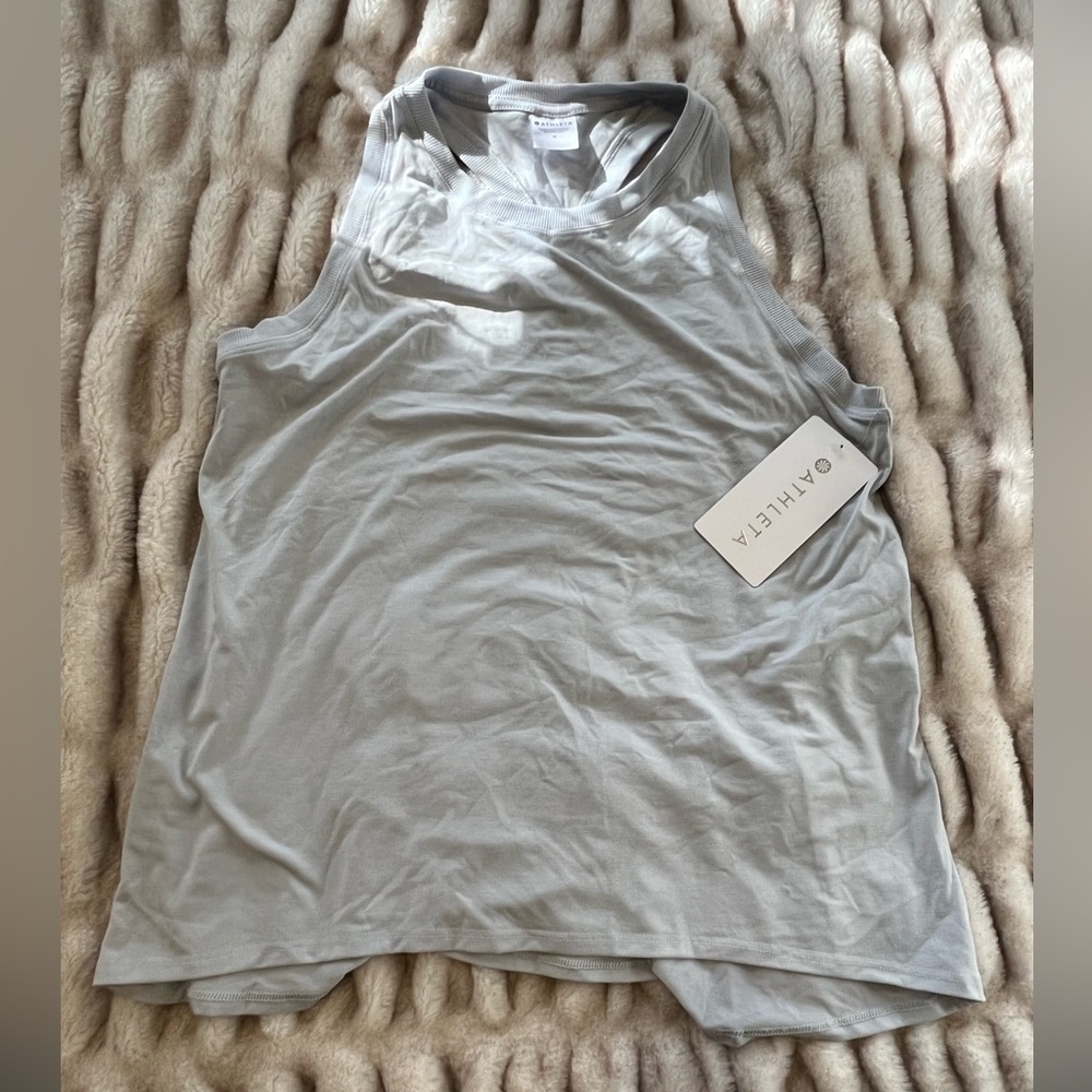 Athleta Women's Light Gray Tank Top
